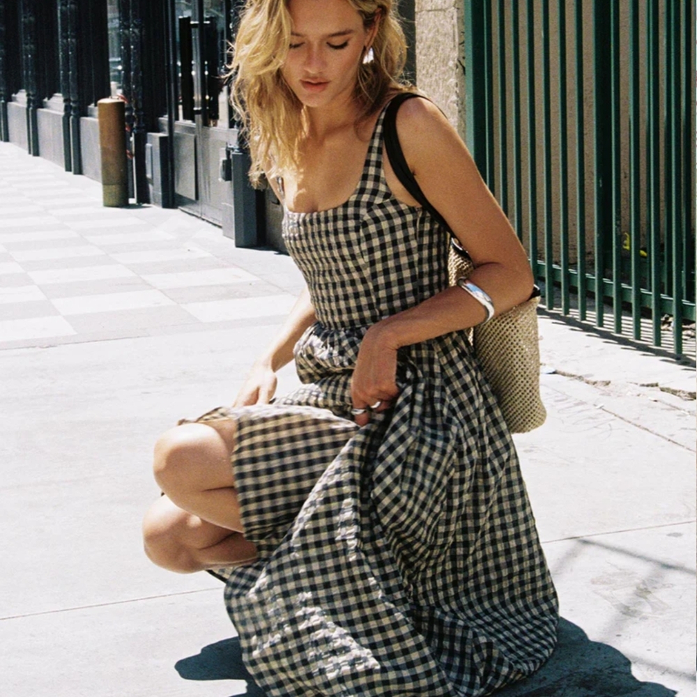 Princess Polly Gingham Maxi Dress